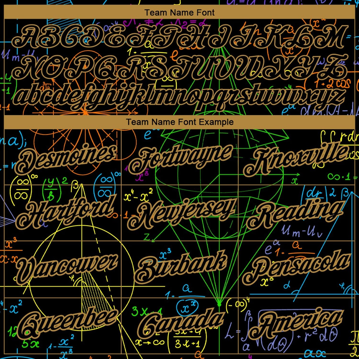 Custom 3D Pattern Design Math Performance T-Shirt photo 2