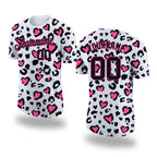 Custom 3D Pattern Design Leopard Performance T-Shirt