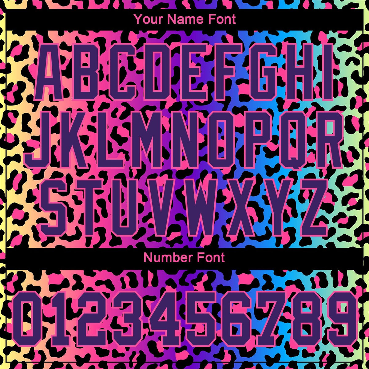 Custom 3D Pattern Design Leopard Performance T-Shirt photo 3