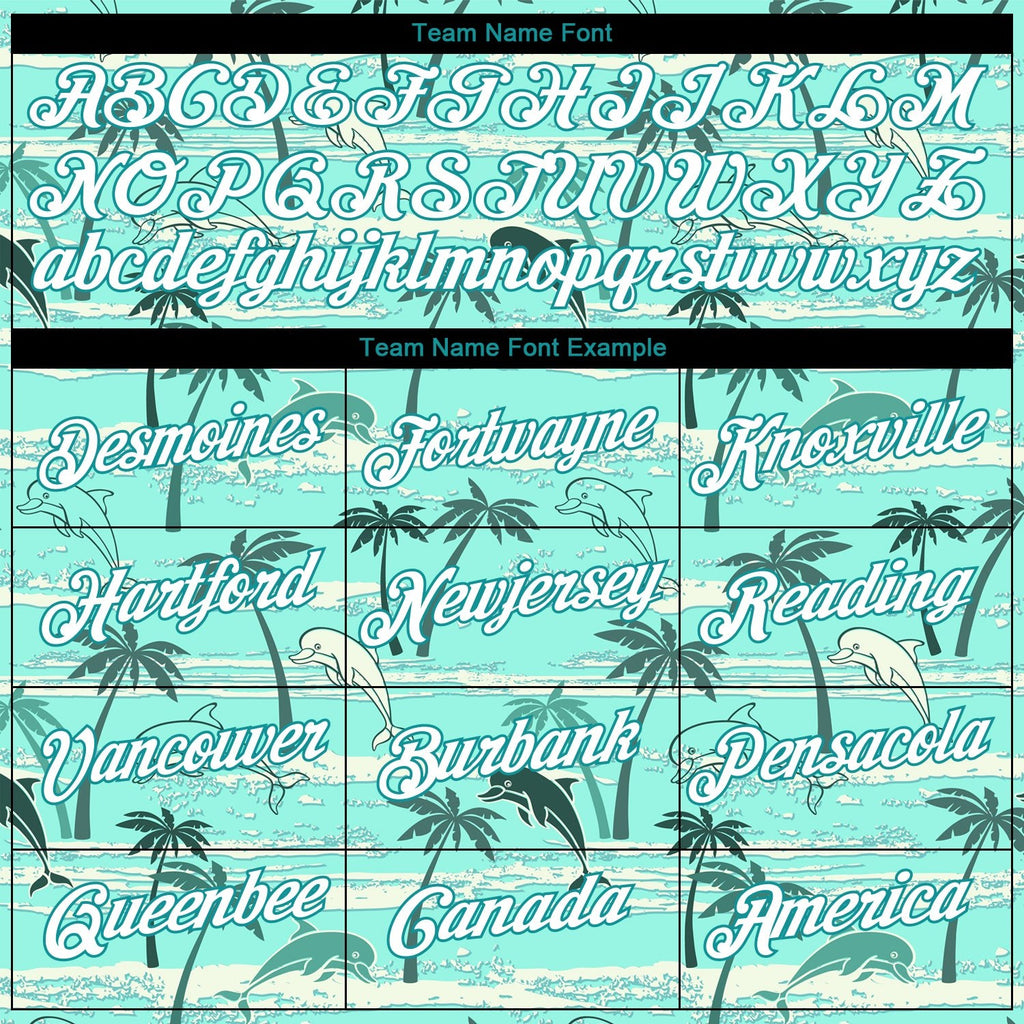 Custom 3D Pattern Design Hawaii Palm Trees Performance T-Shirt photo 1