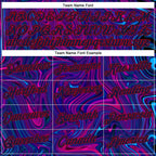 Custom 3D Pattern Design Abstract Interweaving Curved Fluid Art Performance T-Shirt photo 2