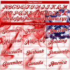 Custom Stitched White Red-Royal 3D American Flag Fashion Sports Pullover Sweatshirt Hoodie photo 1