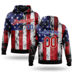 Custom Stitched White Red Royal-Black 3D American Flag Fashion Sports Pullover Sweatshirt Hoodie