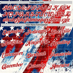 Custom Red Blue Black-White 3D American Flag Sports Pullover Sweatshirt Hoodie photo 3
