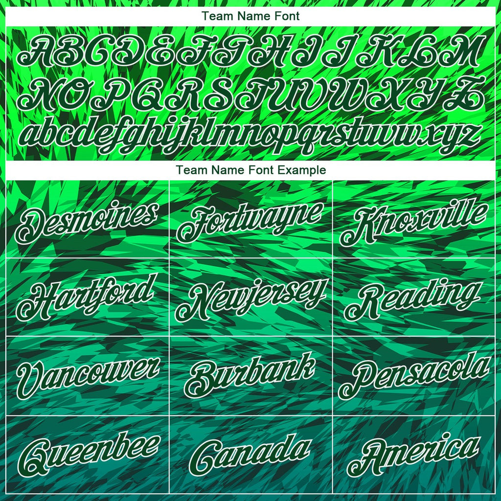 Custom Stitched Kelly Green Green-White 3D Pattern Design Gradient Abstract Sports Pullover Sweatshirt Hoodie photo 2