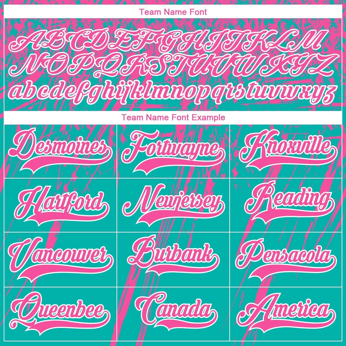 Custom Aqua Pink-White 3D Splash Hockey Lace Neck Jersey photo 3
