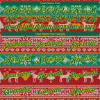 Custom Stitched Red Kelly Green-Gold 3D Christmas Reindeers Sports Pullover Sweatshirt Hoodie photo 4