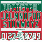 Custom Stitched Red White-Kelly Green 3D Christmas Trees Sports Pullover Sweatshirt Hoodie photo 4