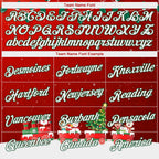 Custom Stitched Red White-Kelly Green 3D Christmas Sports Pullover Sweatshirt Hoodie photo 3