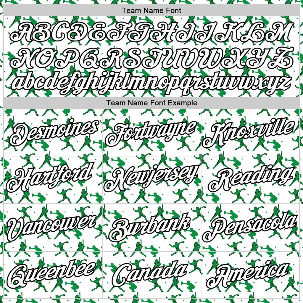 Custom Stitched White Kelly Green Red-Black Baseball Game Day New York Inspired Sports Pullover Sweatshirt Hoodie photo 5