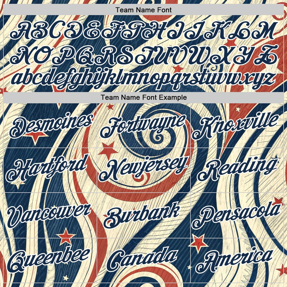 Custom Cream Blue Red-White American Star Soccer Jersey Performance T-Shirt photo 2