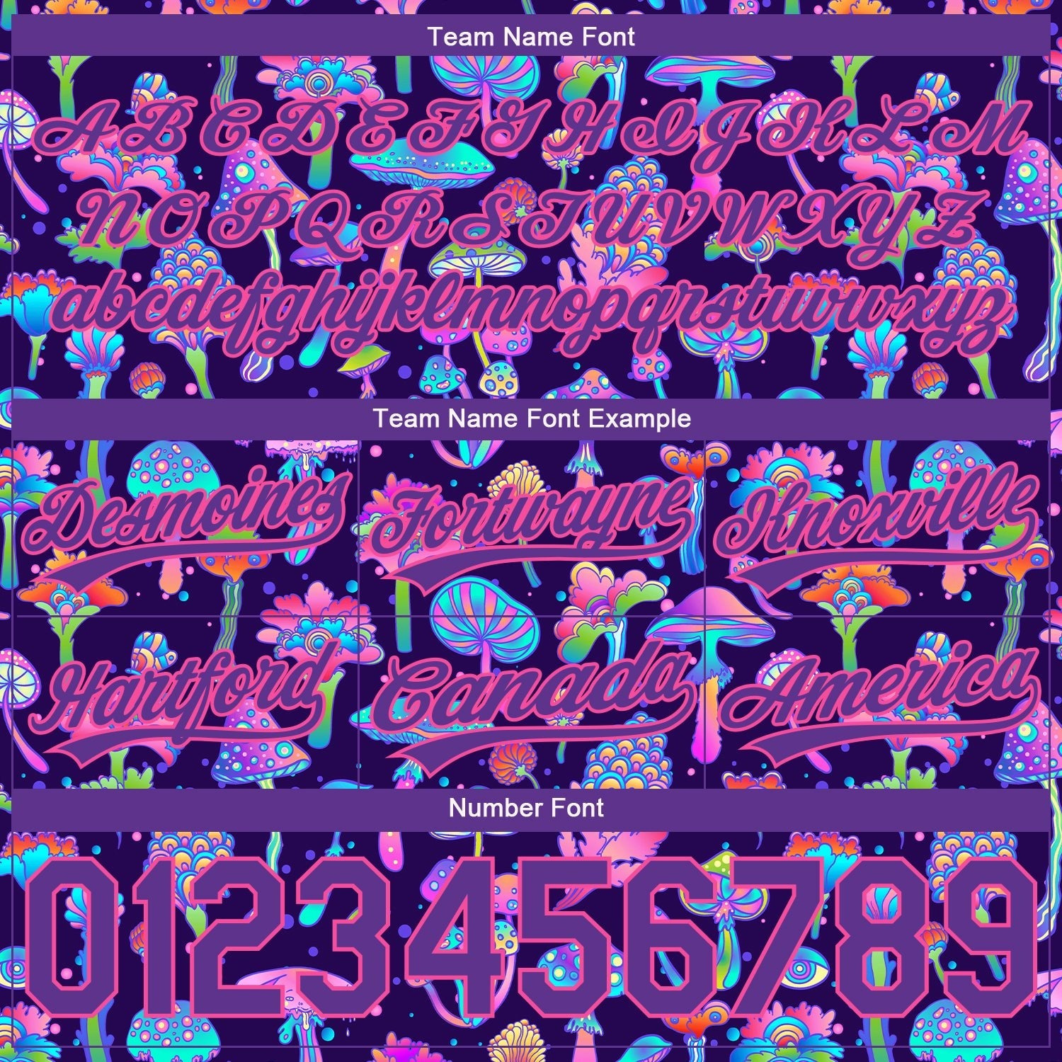 Custom Black Purple-Pink 3D Pattern Colorful Flowers And Mushrooms Psychedelic Hallucination Authentic Basketball Shorts photo 2