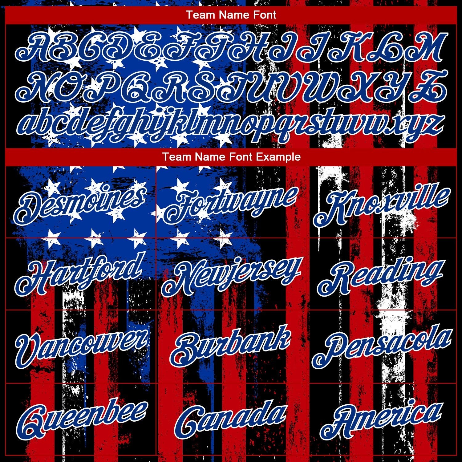 Custom Black Red-Royal 3D American Flag Fashion Performance T-Shirt photo 2