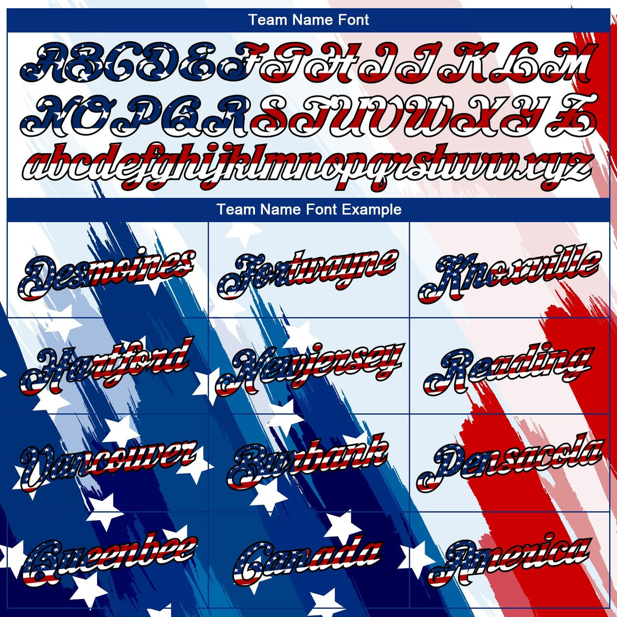 Custom White USA Flag Royal Red-Black 3D American Flag Fashion Performance T-Shirt photo 3