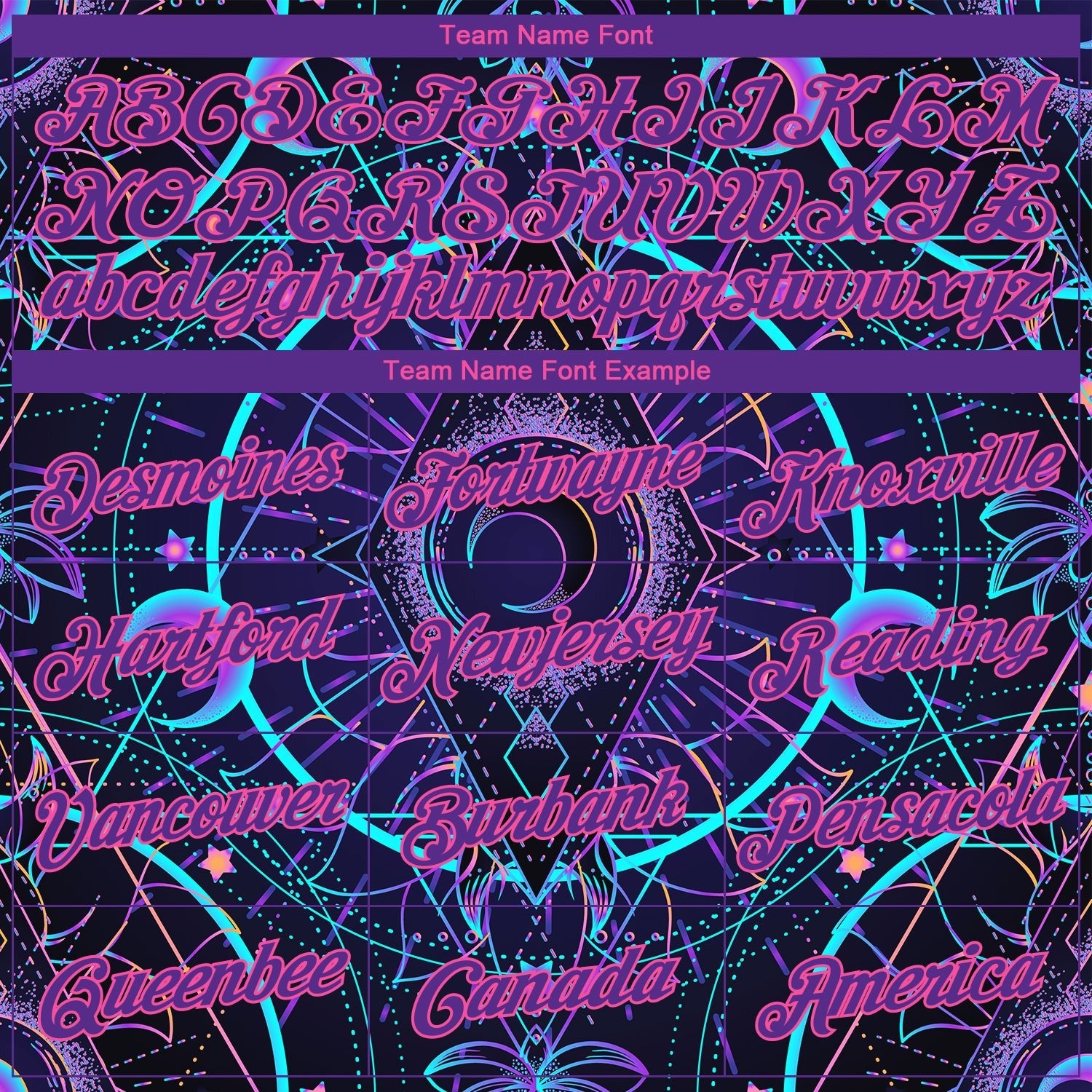 Custom Black Purple-Pink 3D Pattern Design Magic Mushrooms Over Sacred Geometry Psychedelic Hallucination Performance T-Shirt photo 2