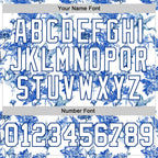 Custom Stitched White Royal 3D Pattern Design Heron And Flower Sports Pullover Sweatshirt Hoodie photo 3