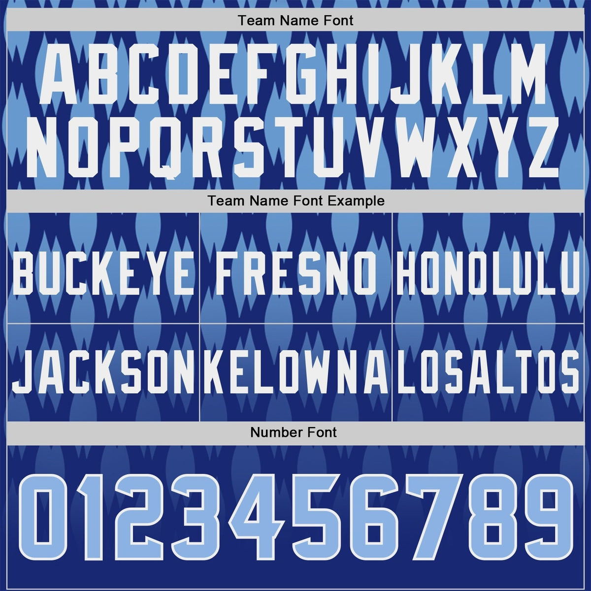 Custom Royal Light Blue-White Authentic Geometric Pixel Grid Fade Football Jersey photo 3