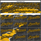 Custom Stitched Black Gold 3D Pattern Design Torn Paper Style Sports Pullover Sweatshirt Hoodie photo 3