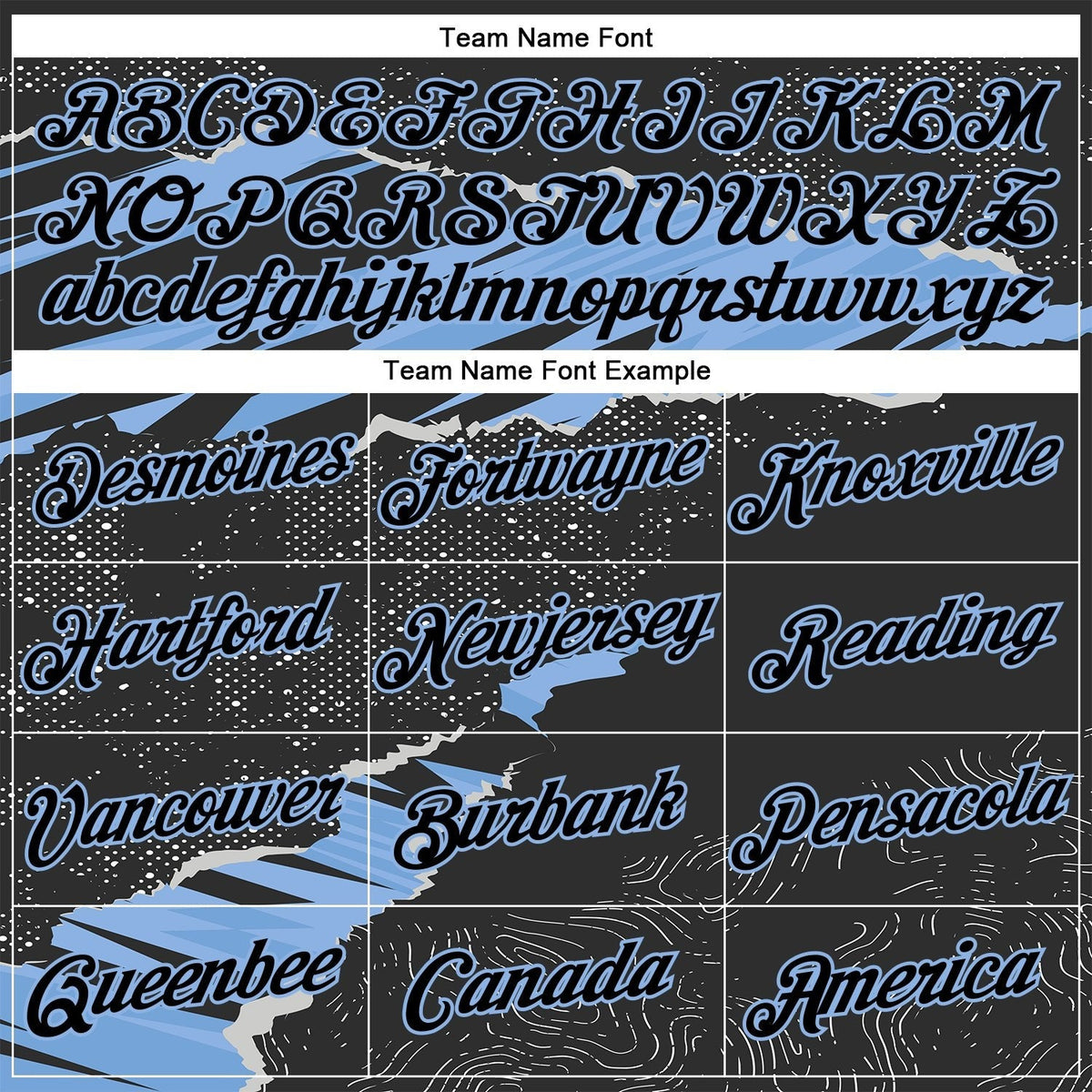 Custom Stitched Black Light Blue 3D Pattern Design Torn Paper Style Sports Pullover Sweatshirt Hoodie photo 2