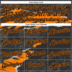 Custom Stitched Black Bay Orange 3D Pattern Design Torn Paper Style Sports Pullover Sweatshirt Hoodie photo 2