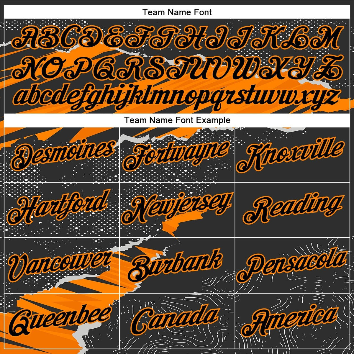 Custom Stitched Black Bay Orange 3D Pattern Design Torn Paper Style Sports Pullover Sweatshirt Hoodie photo 2