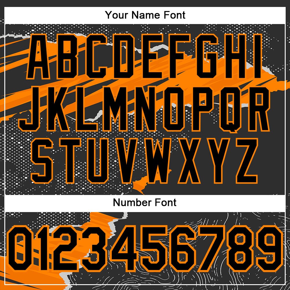 Custom Stitched Black Bay Orange 3D Pattern Design Torn Paper Style Sports Pullover Sweatshirt Hoodie photo 3