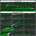 Custom Stitched Black Grass Green 3D Pattern Design Torn Paper Style Sports Pullover Sweatshirt Hoodie photo 3