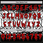 Custom  White Red-Black Halloween Horror Pullover Sweatshirt Hoodie photo 4