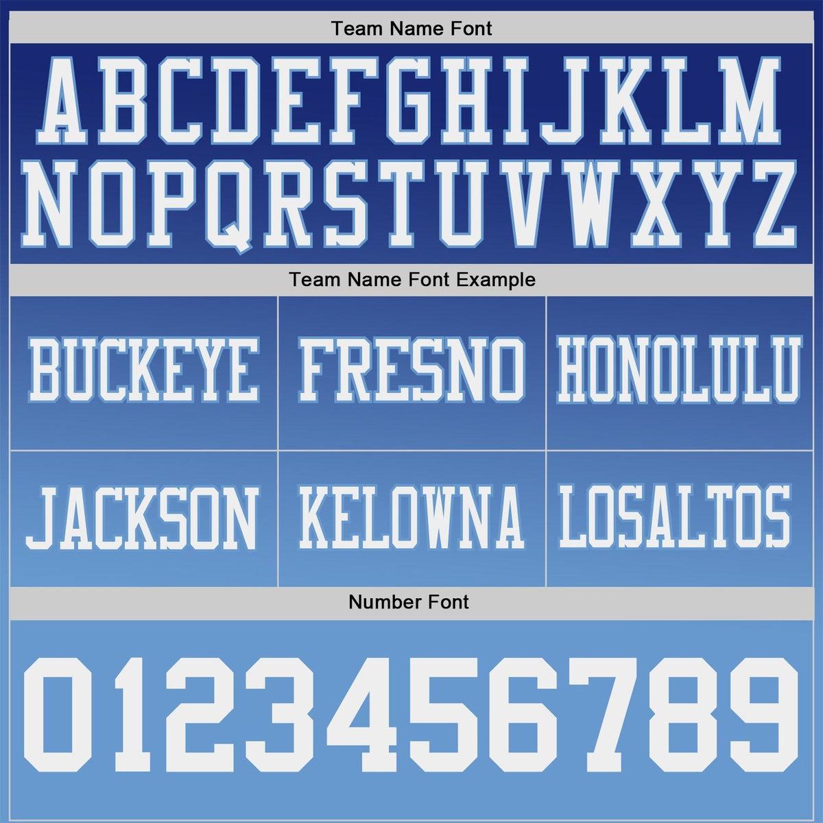 Custom Royal White-Light Blue Authentic Gradient Style Twinkle Star Football Jersey photo 2