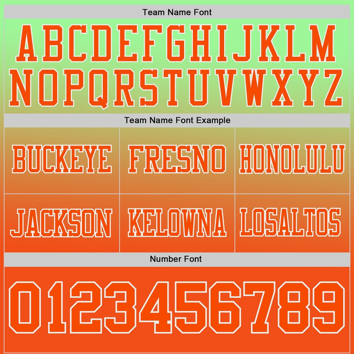 Custom Pea Green Orange-White Authentic Gradient Style Twinkle Star Football Jersey photo 2