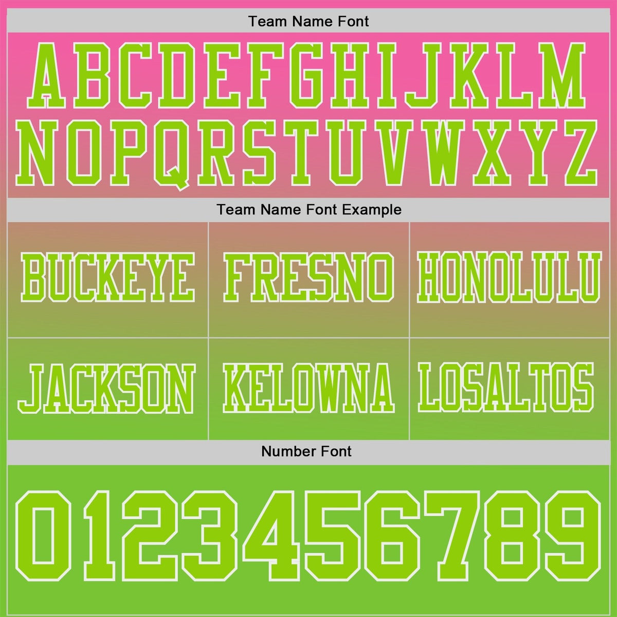 Custom Pink Neon Green-White Authentic Gradient Style Twinkle Star Football Jersey photo 2