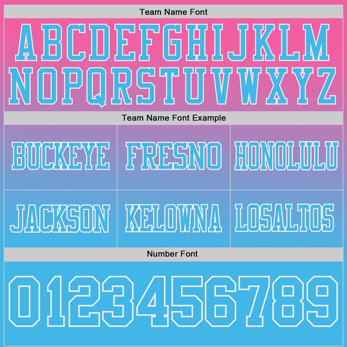 Custom Pink Sky Blue-White Authentic Gradient Style Twinkle Star Football Jersey photo 2