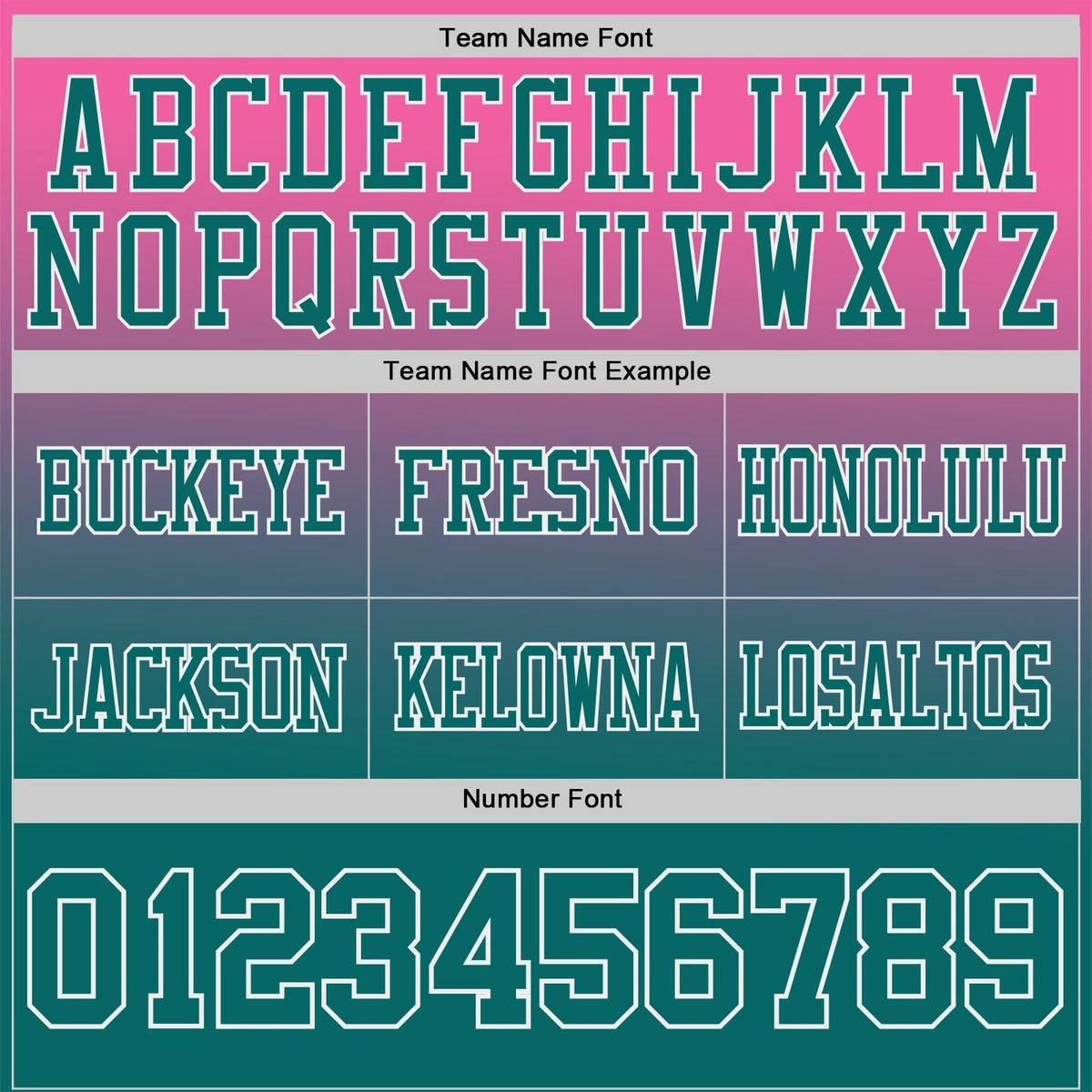 Custom Pink Teal-White Authentic Gradient Style Twinkle Star Football Jersey photo 2