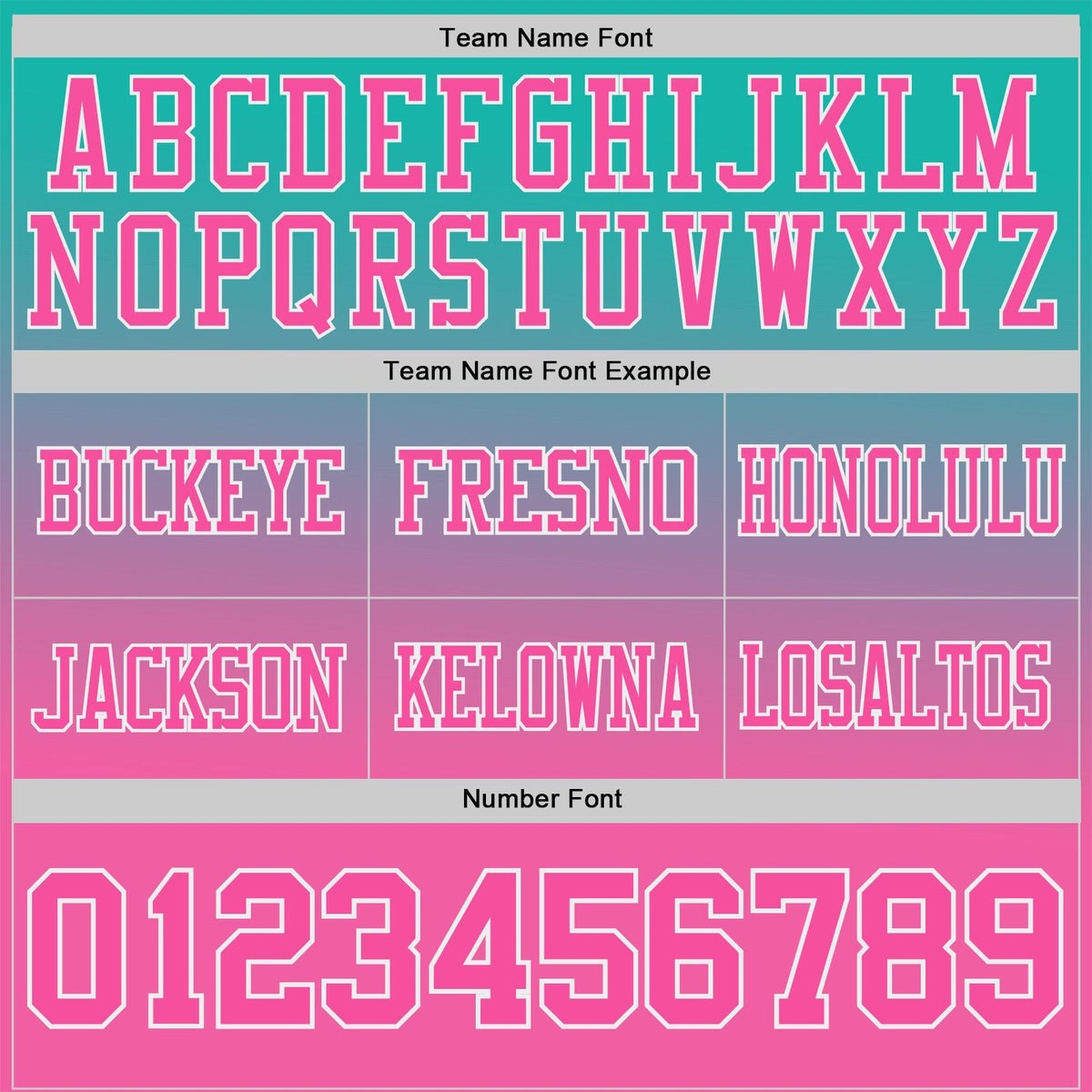Custom Aqua Pink-White Authentic Gradient Style Twinkle Star Football Jersey photo 2