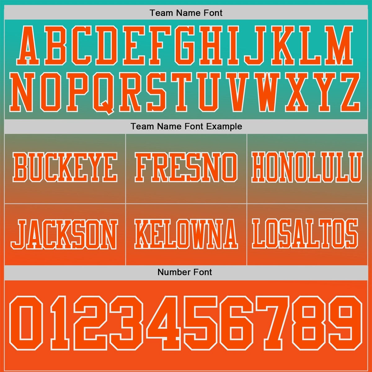Custom Aqua Orange-White Authentic Gradient Style Twinkle Star Football Jersey photo 2