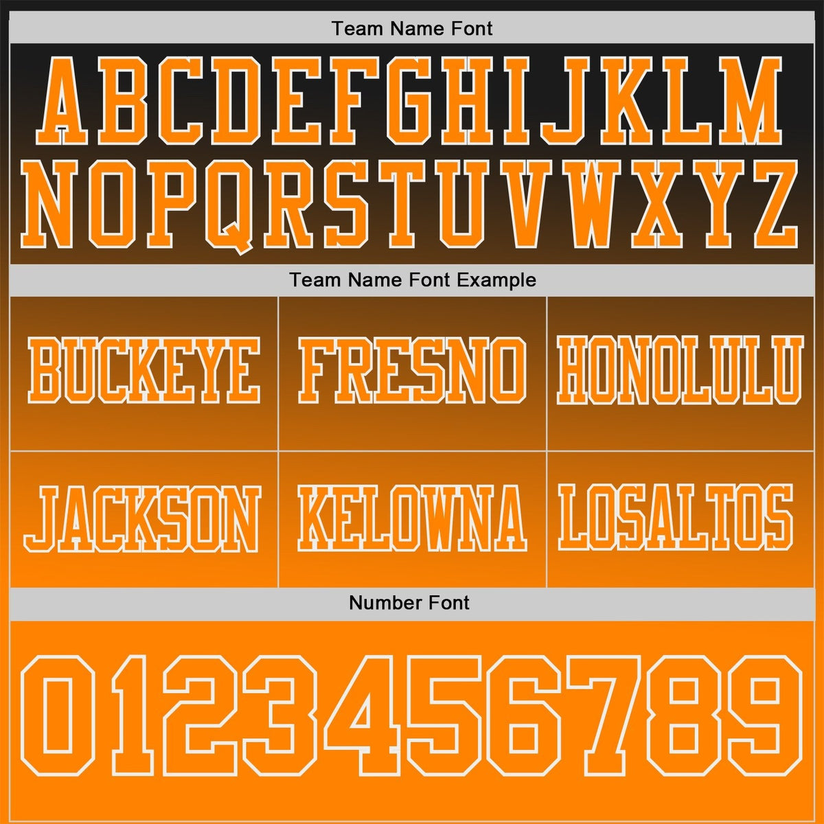 Custom Black Bay Orange-White Authentic Gradient Style Twinkle Star Football Jersey photo 2