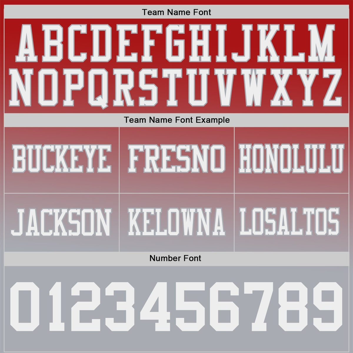 Custom Red White-Gray Authentic Gradient Style Twinkle Star Football Jersey photo 2