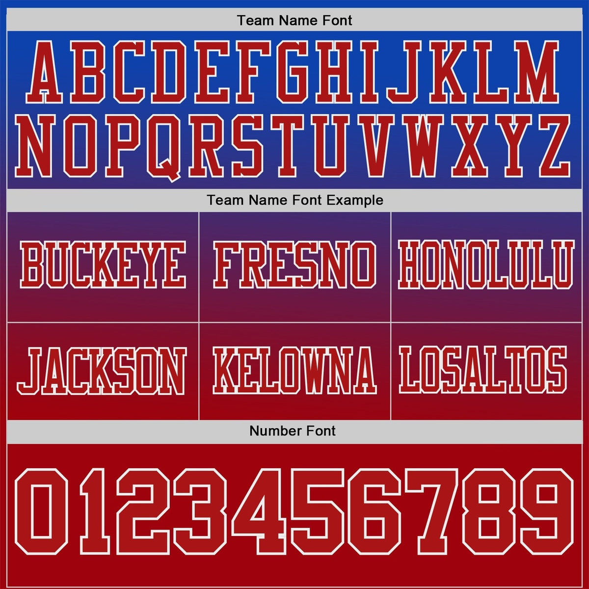 Custom Thunder Blue Red-White Authentic Gradient Style Twinkle Star Football Jersey photo 2