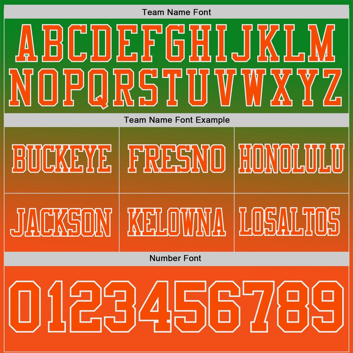 Custom Grass Green Orange-White Authentic Gradient Style Twinkle Star Football Jersey photo 2