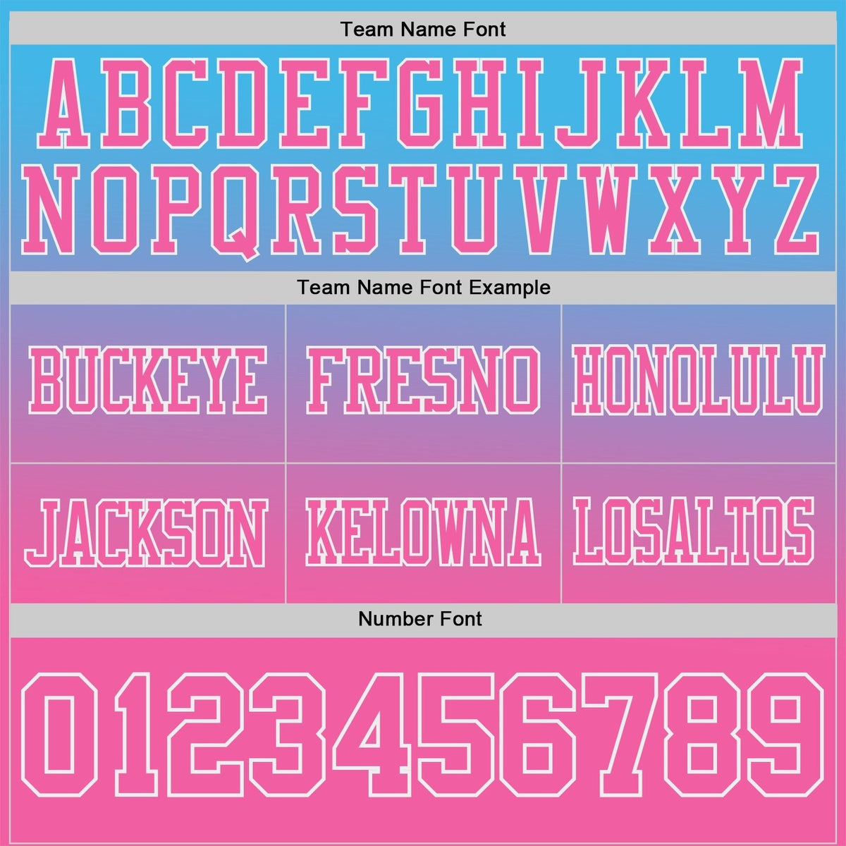 Custom Sky Blue Pink-White Authentic Gradient Style Twinkle Star Football Jersey photo 2