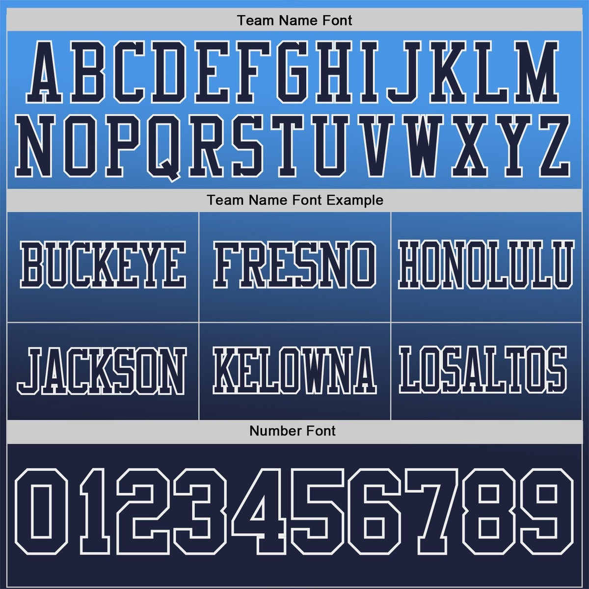 Custom Powder Blue Navy-White Authentic Gradient Style Twinkle Star Football Jersey photo 2
