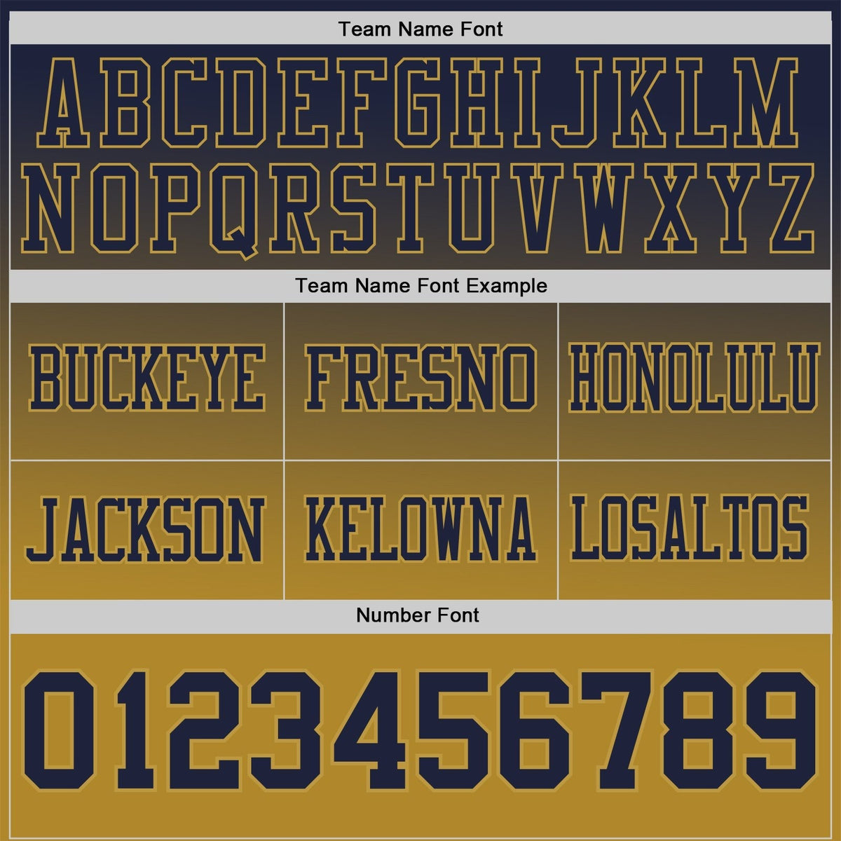 Custom Navy-Old Gold Authentic Gradient Style Twinkle Star Football Jersey photo 2