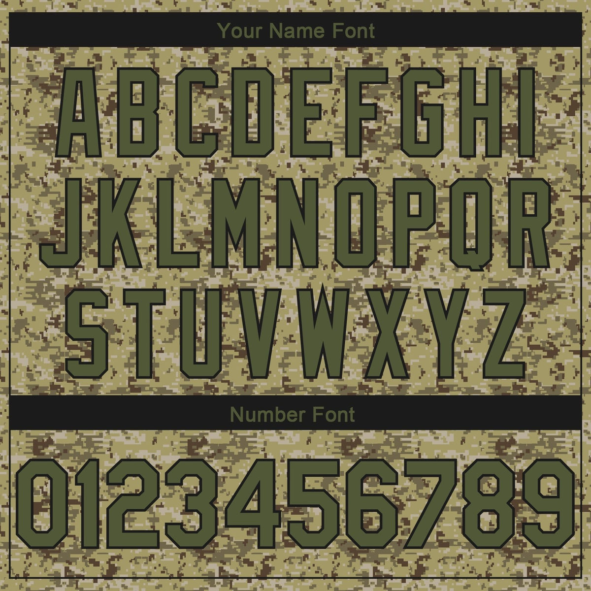 Custom Camo Olive-Black 3D Authentic Salute To Service Basketball Jersey photo 3