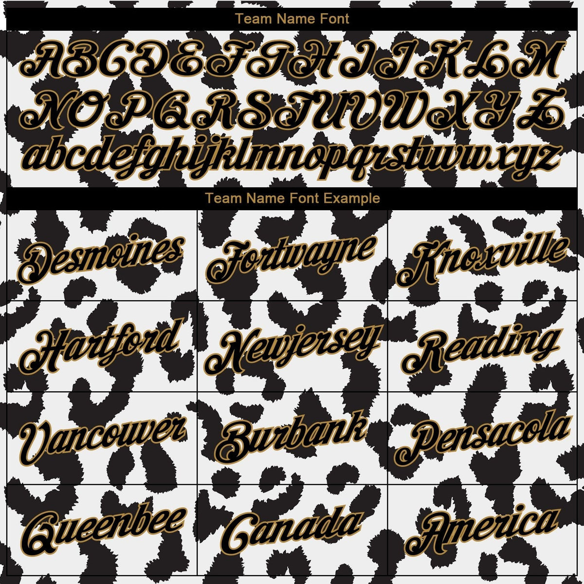 Custom White Black-Old Gold 3D Pattern Design Leopard Print Authentic Basketball Jersey photo 2