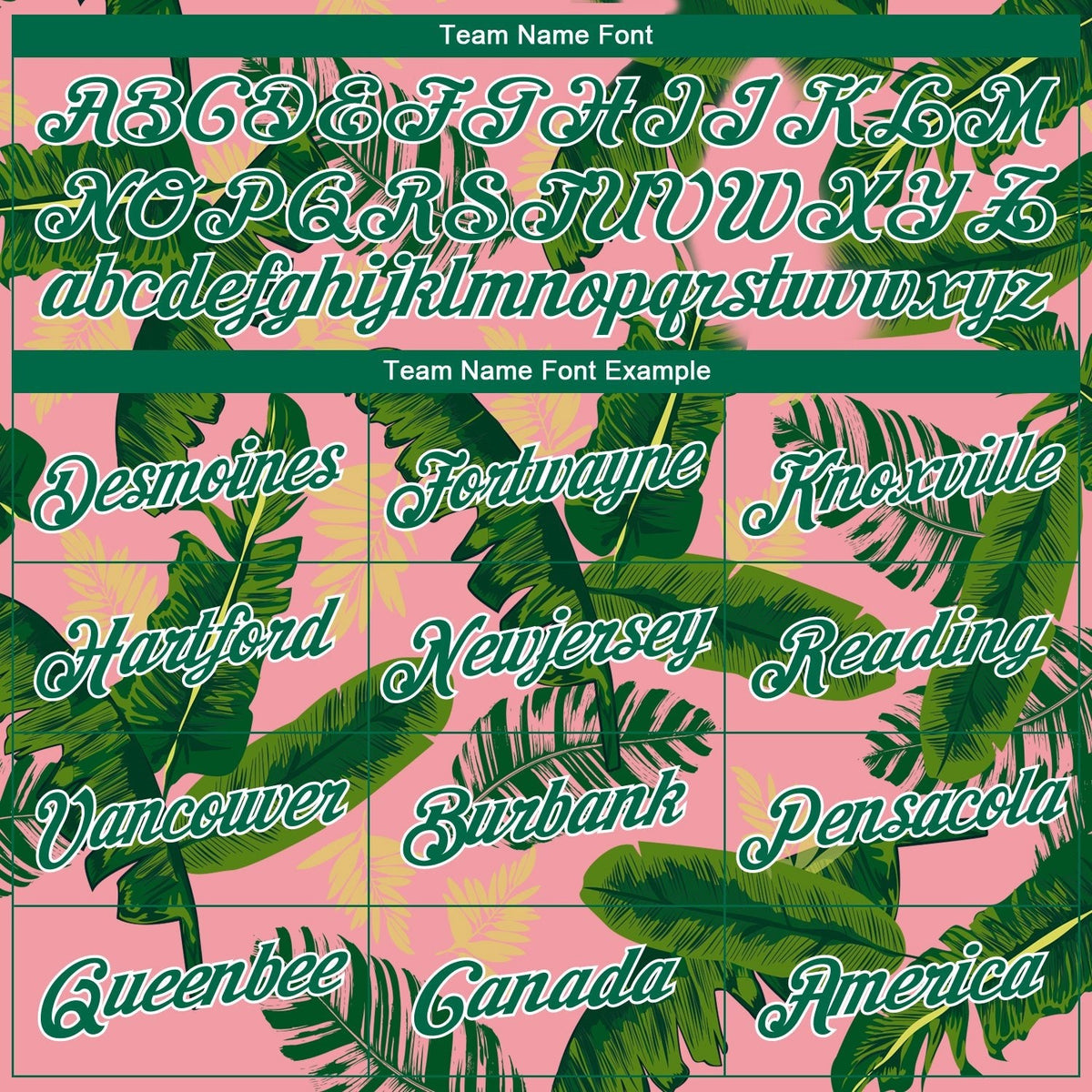 Custom Medium Pink Kelly Green-White 3D Pattern Tropical Hawaii Leaves Authentic Basketball Jersey photo 2