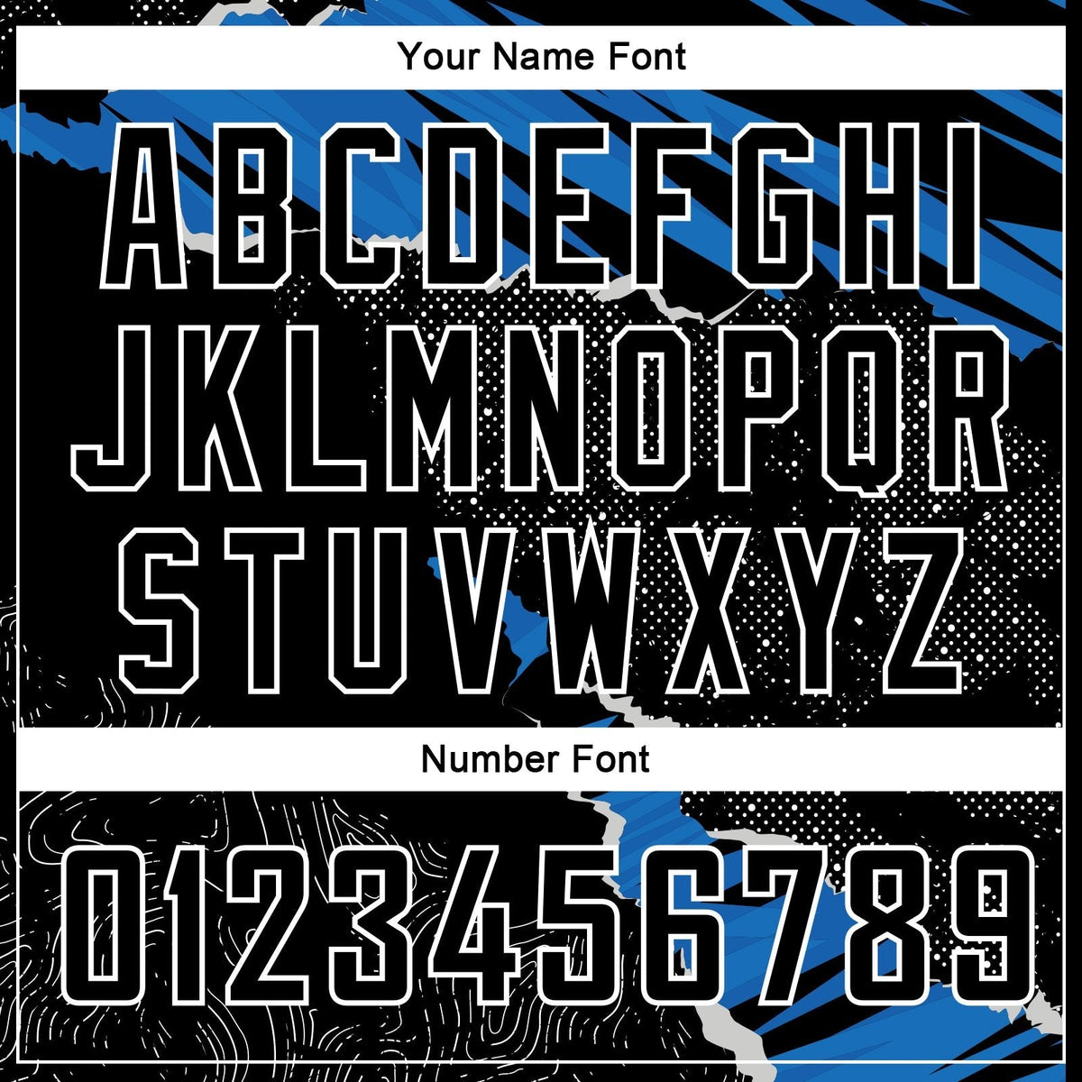Custom Black Blue-White 3D Pattern Design Torn Paper Style Authentic Basketball Jersey photo 3