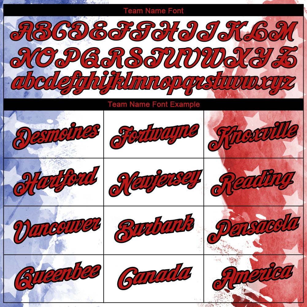 Custom White Red-Black 3D American Flag Patriotic Performance T-Shirt photo 2