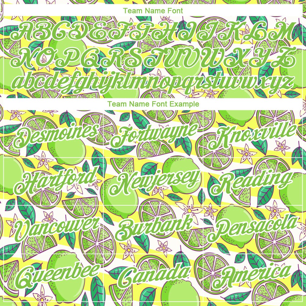 Custom White Neon Green 3D Pattern Design Lime Performance T-Shirt photo 2