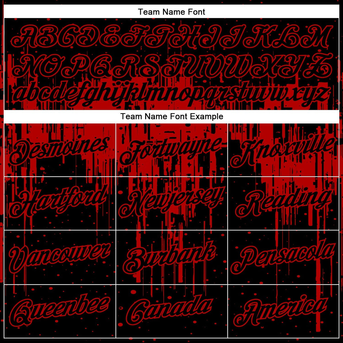Custom Black Red 3D Pattern Design Dripping Splatter Art Performance T-Shirt photo 2