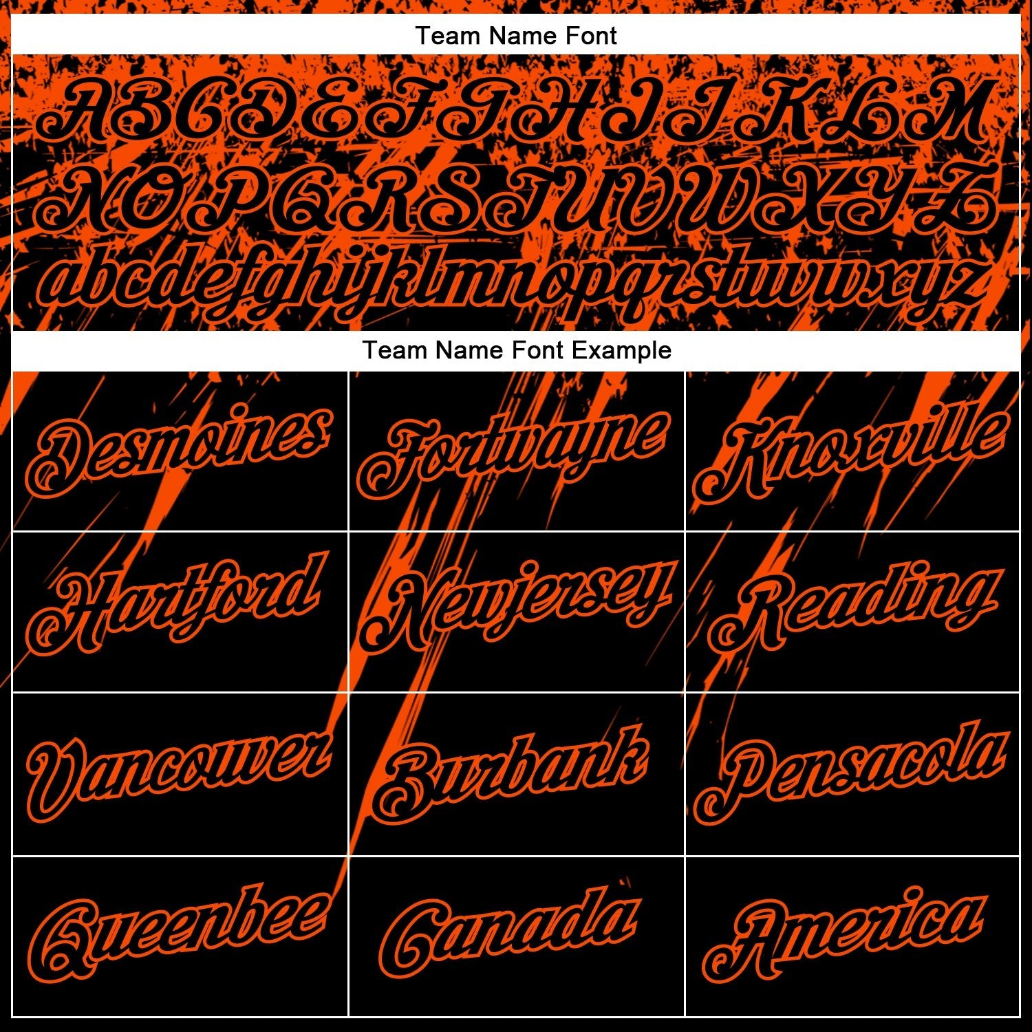 Custom Black Orange 3D Pattern Design Abstract Sharp Shape Performance T-Shirt photo 2